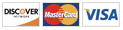 Discover, Mastercard, Visa Card